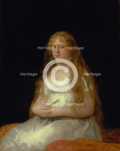 Josefa de Castilla Portugal y van Asbrock de Garcini (1775-about 1850), 1804. Creator: Francisco Goya.
