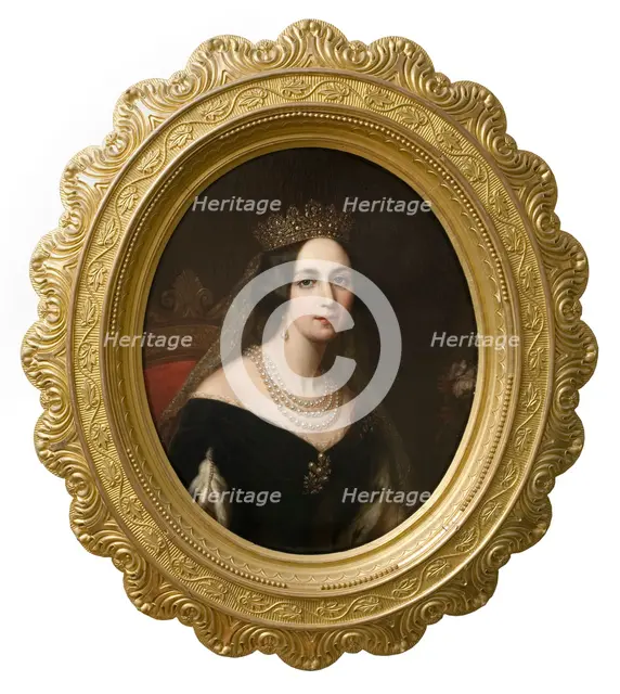 Josefina, 1807-1876, Princess of Leuchtenberg, Queen of Sweden. Creator: Sophie Adlersparre.