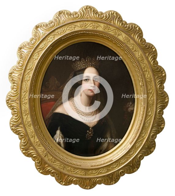 Josefina, 1807-1876, Princess of Leuchtenberg, Queen of Sweden. Creator: Sophie Adlersparre.