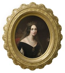 Josefina, 1807-1876, Princess of Leuchtenberg, Queen of Sweden. Creator: Sophie Adlersparre