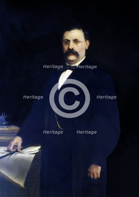 Josep Anselm Clavé i Camps (1824-1874), Catalan musician and poet, organizer of Choral Groups of …