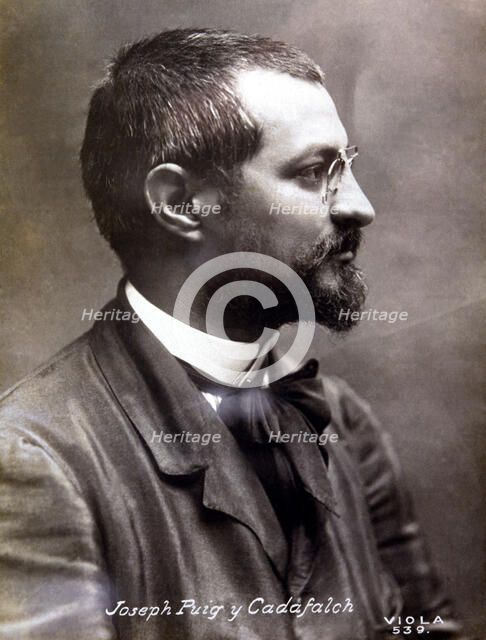 Josep Puig i Cadafalch (1867-1956)., Architect, archaeologist and Catalan political.