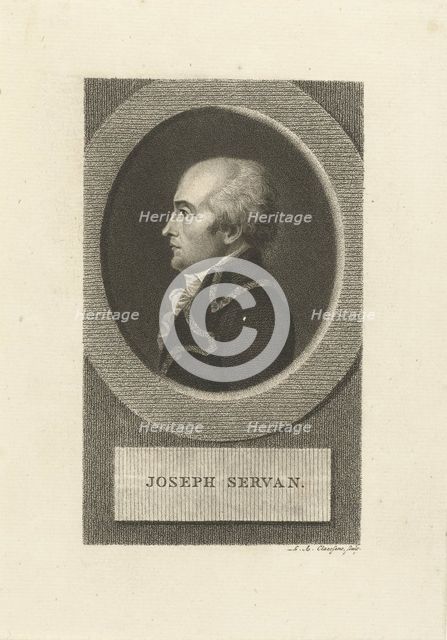 Joseph Marie Servan de Gerbey (1741-1808), 1790s.