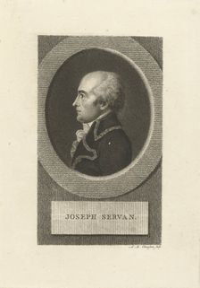 Joseph Marie Servan de Gerbey (1741-1808), 1790s