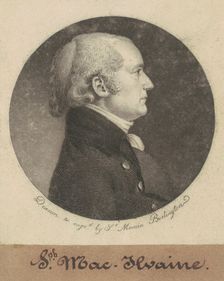 Joseph McIlvaine, 1798. Creator: Charles Balthazar Julien Févret de Saint-Mémin