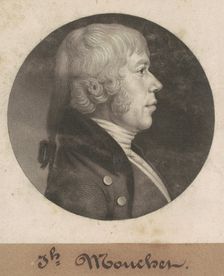 Joseph Mouchet, 1802. Creator: Charles Balthazar Julien Févret de Saint-Mémin