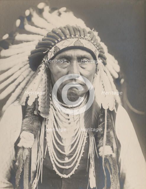 Joseph-Nez Percé, c1903. Creator: Edward Sheriff Curtis.