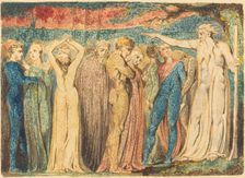 Joseph of Arimathea Preaching to the Britons, c. 1794/1796. Creator: William Blake