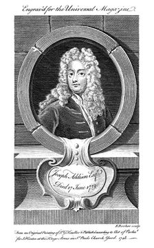Joseph Addison, English politician and writer, (19th Century)