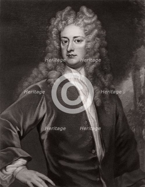 Joseph Addison, English politician and writer, c1703-1712 (1906). Artist: Unknown
