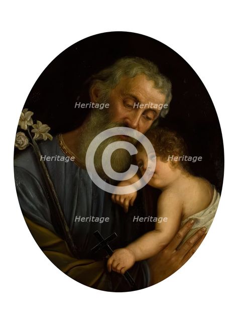 Joseph and child, 1886. Creator: Diodato Massimo.