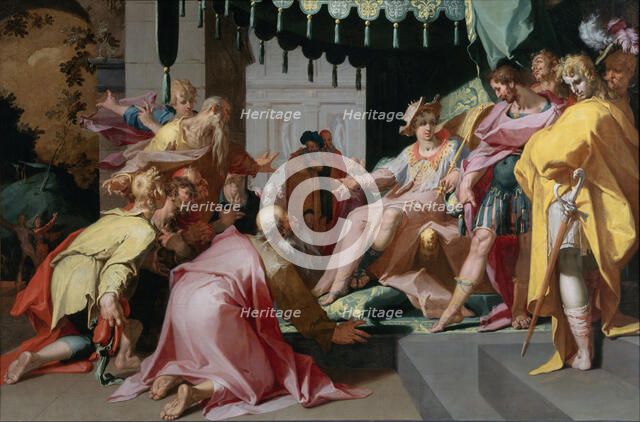 Joseph and his Brothers, 1595-1600. Artist: Bloemaert, Abraham (1566-1651)