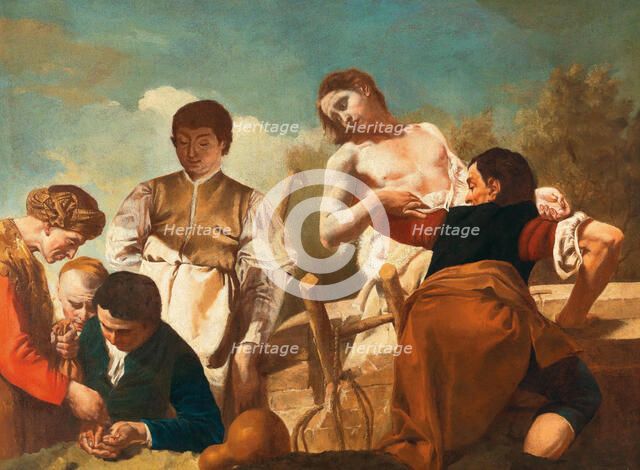 Joseph and his Brothers. Creator: Angeli, Giuseppe (1712-1798).