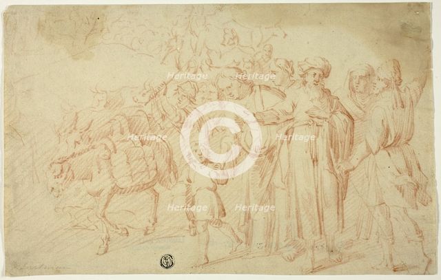 Joseph and His Brothers in Egypt, n.d. Creator: Pieter Lastman.