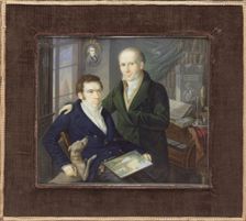 Joseph and Karl August von Klein, ca. 1810-15. Creator: Heinrich Franz Schalck