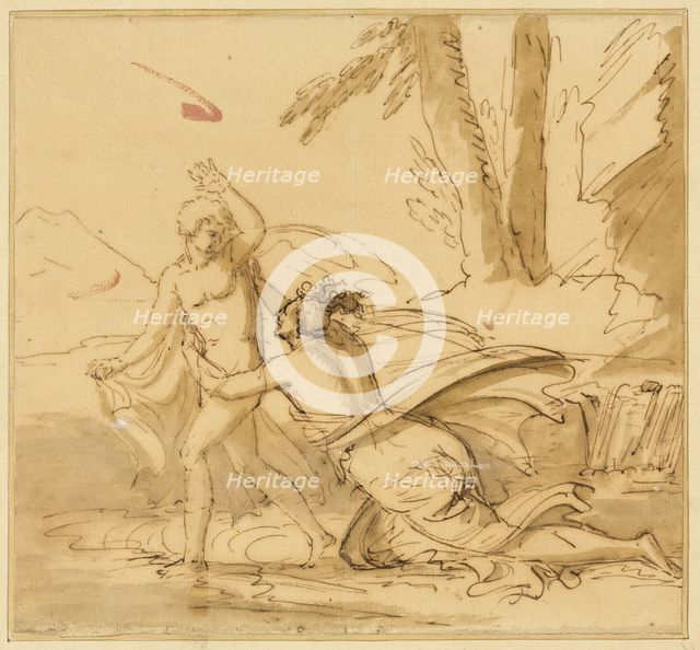 Joseph and Patiphar's Wife, n.d. Creator: Benjamin West.