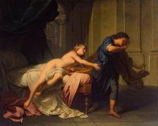 Joseph and Potiphar's Wife, 1711. Creator: Jean-Baptiste Nattier