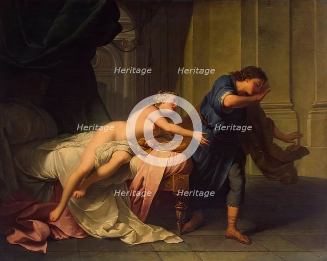 Joseph and Potiphar's Wife, 1711. Creator: Jean-Baptiste Nattier.
