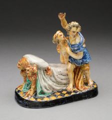 Joseph and Potiphar's Wife, Central Italy, 1610/70. Creator: Unknown
