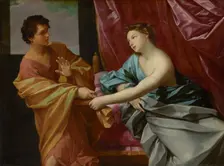 Joseph and Potiphar's Wife, about 1630. Creator: Guido Reni