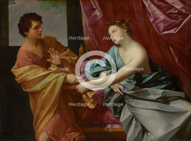 Joseph and Potiphar's Wife, about 1630. Creator: Guido Reni.