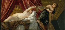 Joseph and Potiphar's Wife, c1555. Creator: Jacopo Tintoretto