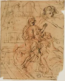 Joseph and Potiphar's Wife, n.d. Creator: Giuseppe Passeri