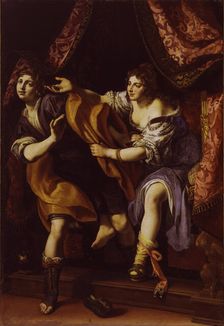 Joseph and Potiphar's Wife, 1610. Creator: Cigoli, Lodovico (1559-1613)