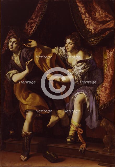 Joseph and Potiphar's Wife, 1610. Creator: Cigoli, Lodovico (1559-1613).