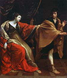 Joseph and Potiphar's Wife c1626. Artist: Guido Reni
