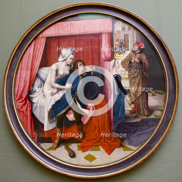 Joseph and Potiphar's Wife, Early16th cen.. Artist: Master of the Joseph Legend (active c. 1500)