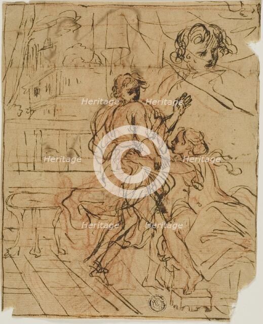 Joseph and Potiphar's Wife, n.d. Creator: Giuseppe Passeri.