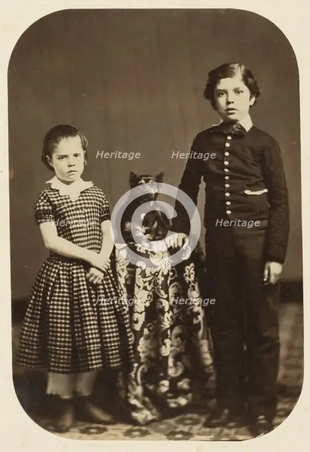 Joseph and Susanna Parrish, 1860s. Creator: Frederick Gutekunst.