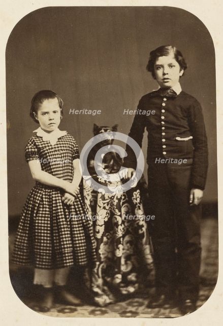 Joseph and Susanna Parrish, 1860s. Creator: Frederick Gutekunst.