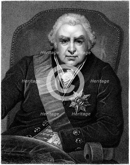 Joseph Banks (1743-1820), English botanist and plant collector. Artist: Unknown