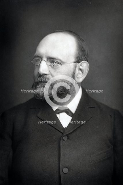 Joseph Barnby, English composer and conductor, c1890.  Artist: W&D Downey