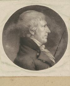 Joseph Barker, 1798-1803. Creator: Charles Balthazar Julien Févret de Saint-Mémin