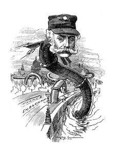 Joseph Bazalgette (1819-1891), English civil engineer, 1883. Artist: Edward Linley Sambourne