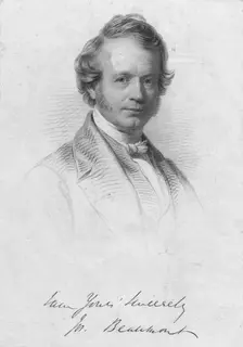 Joseph Beaumont, mid 19th century. Creator: William Holl