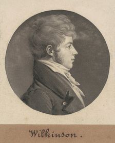 Joseph Biddle Wilkinson, 1808. Creator: Charles Balthazar Julien Févret de Saint-Mémin