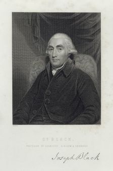 Joseph Black, Scottish chemist, c1780s. Creator: C Cooke