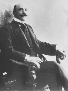 Joseph Caillaux c1893. Artist: Charles Reutlinger