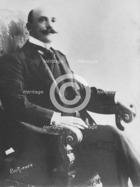 'Joseph Caillaux', c1893. Artist: Charles Reutlinger.