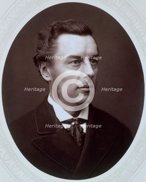 Joseph Chamberlain, British Liberal politician, c1885.  Artist: Anon