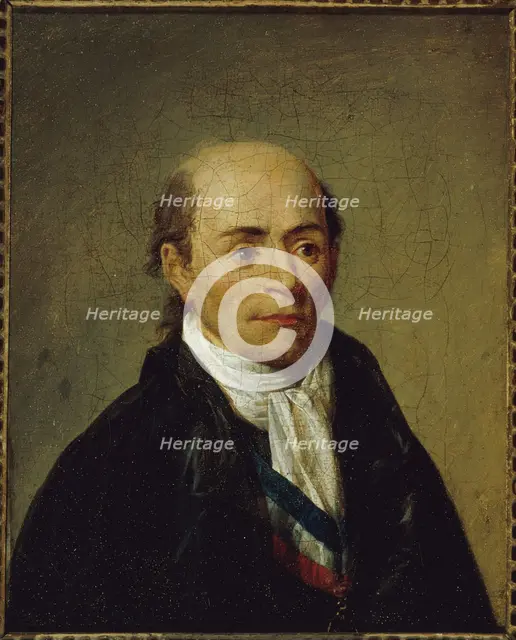 Joseph Chalier (1747-1793), politician, "martyr of Liberty", c1793. Creator: Jean-Franois Garnerey.