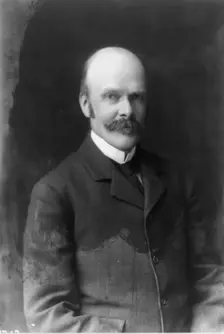 Joseph Coerten Hornblower, half-length portrait, facing right, between 1890 and 1908. Creator: Frances Benjamin Johnston