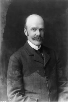Joseph Coerten Hornblower, half-length portrait, facing right, between 1890 and 1908. Creator: Frances Benjamin Johnston