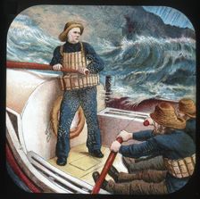 Joseph Cox: Coxswain of the Hope c1900. Creator: Unknown