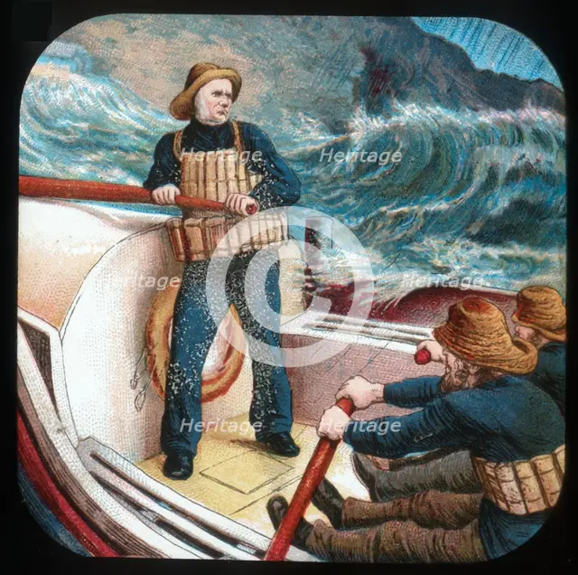 'Joseph Cox: Coxswain of the 'Hope', c1900. Creator: Unknown.