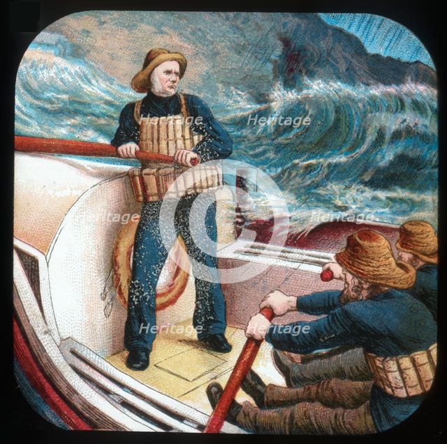 'Joseph Cox: Coxswain of the 'Hope', c1900. Creator: Unknown.